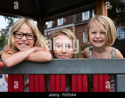 Three sisters Stock Photo