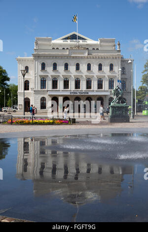 Stora Teatern (Theatre), Gothenburg, West Gothland, Sweden, Scandinavia, Europe Stock Photo