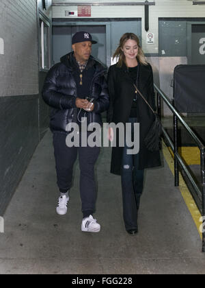 Celebrity guests at HuffPost Live in Manhattan Featuring: Russell