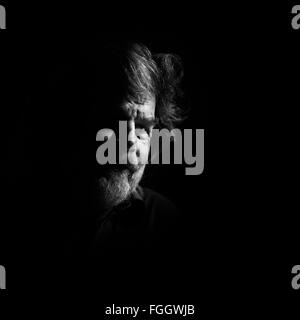 Portrait of Reinhold Messner Stock Photo
