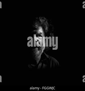 Portrait of Reinhold Messner Stock Photo