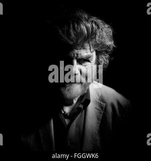 Portrait of Reinhold Messner Stock Photo