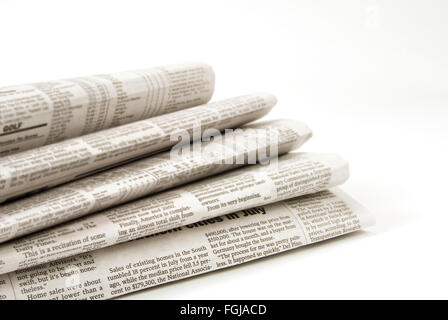 Newspaper Stock Photo