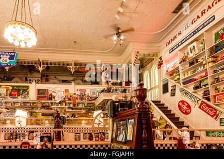 Route 66 Restautant in Bar Harbor, Maine Stock Photo