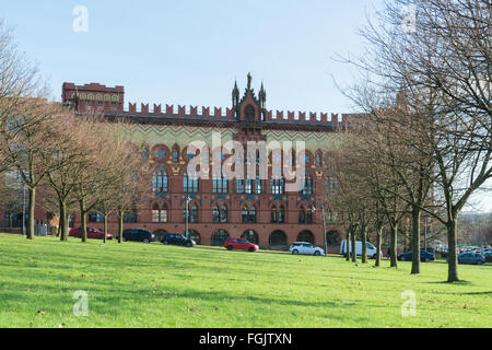 Templeton on the Green - originally Templetons Carpet Factory building on Glasgow Green, Glasgow, Scotland, uk Stock Photo