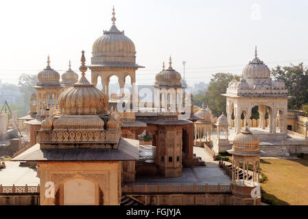 Gatore Ki Chhatriyan, Jaipur, Rajasthan, India Stock Photo