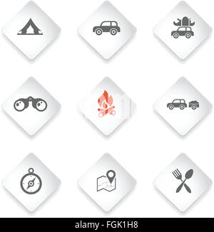 Travel and tourism icon set Stock Vector Image & Art - Alamy