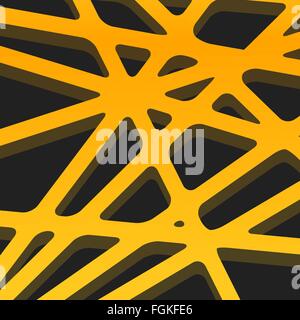 Crossed lines abstract gentle orange and yellow vector cover background eps10 Stock Vector