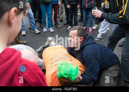 Cornish hurling at St Columb Major Stock Photo Alamy