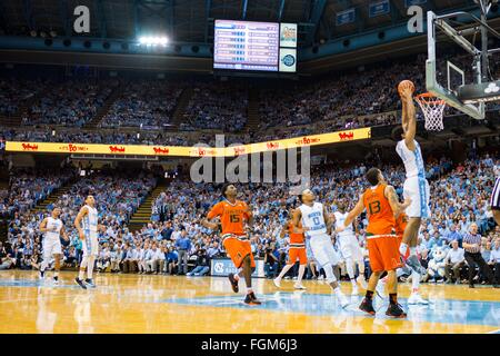 UNC forward Isaiah Hicks (4) during the NCAA Basketball game between ...