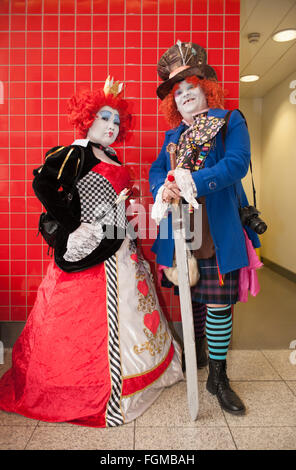 Cosplay Alice In Wonderland Comic Con Stock Photo - Alamy