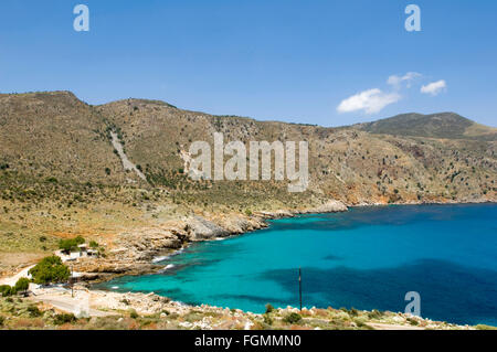 Griechenland, Kreta, bei Vamos, Taverne in der Bucht von Ombrosgialos