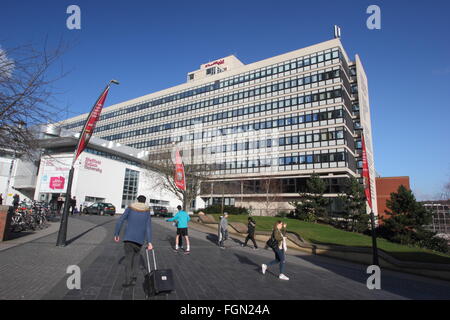 Sheffield Hallam University City Campus in the centre of the city of Sheffield, South Yorkshire England UK Stock Photo