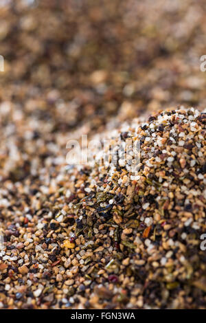 Crushed Peppercorns for use as background image or as texture (detailed close-up shot) Stock Photo