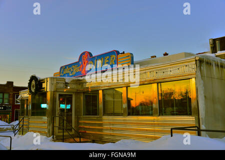 Lake Effect Diner, Buffalo NY Stock Photo