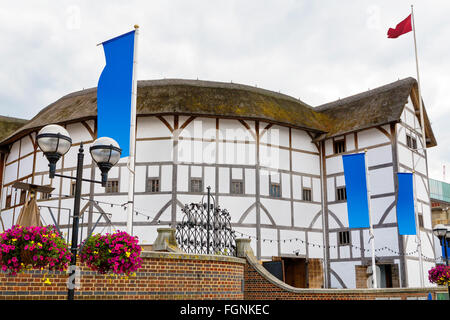 The Globe Theatre. London, England Stock Photo