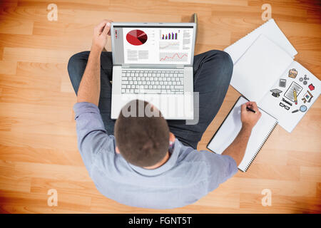 Composite image of training doodles Stock Photo