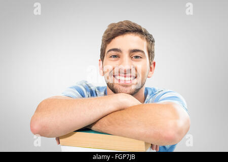 Composite image of students studying Stock Photo