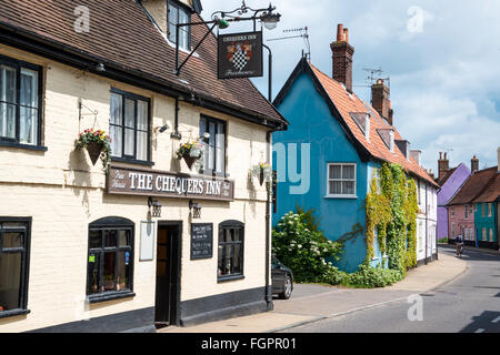 Bridge Street, Bungay, Suffolk Stock Photo