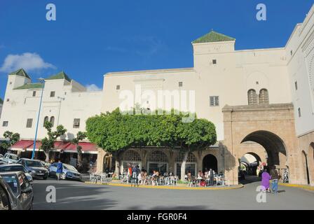 Casablanca Quartier Habous Stock Photo