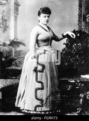 fashion, early 20th century / turn of the century, lady, circa 1900, Additional-Rights-Clearences-Not Available