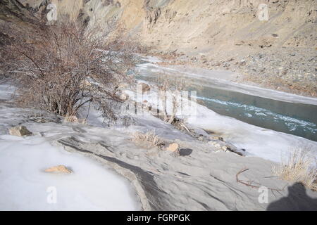 riverside view from mountain Stock Photo