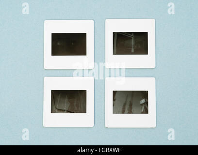 35mm film slides Stock Photo