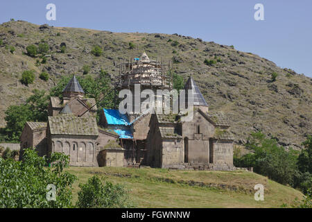 Goshavank monastery in Gosh, Armenia Stock Photo