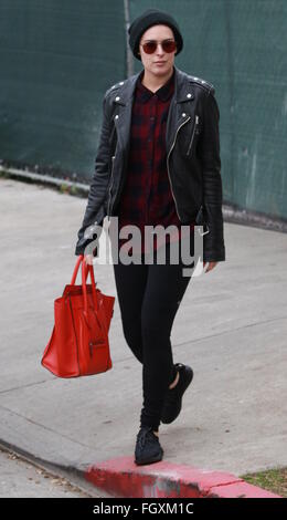 Rumor Willis was spotted out and about in Hollywood wearing a black