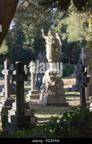 An Angel among memories. Stock Photo