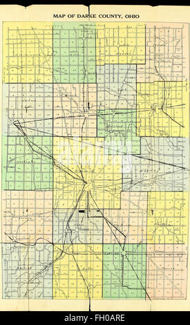 Darke County Plat Map Robinson's .. Darke County, Ohio Rural Directory . Ie, Isaac, Gertrude  Chelsie, Esther.) Young, Ben (Retta), Far Sec 19. H 80, U C 41.  (Opal.)Young, Earl, Far Sec 19, U C 41.Young,