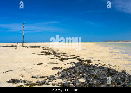 The beautiful Porthkidney Sands Beach near Lelant in St Ives Bay Cornwall England UK Europe Stock Photo