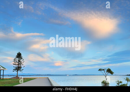 Morning cloud at Wellington Point, Brisbane Stock Photo