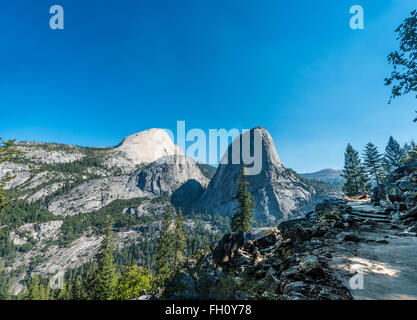 Liberty Cap, Yosemite National Park, California, USA, North America Stock Photo