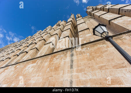 Cathedral of Palma de Majorca, perspective Stock Photo
