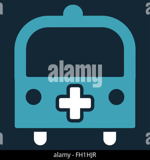Medical Bus Icon Stock Photo