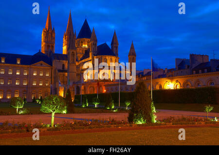 Abbaye aux Hommes, Men's Abbey, Saint Etienne, Normandy, Caen, Calvados, Basse Normandie, France Stock Photo