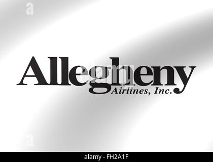 Allegheny Airlines Air logo icon flag emblem Stock Photo - Alamy