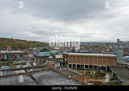 Derelict and abandoned Cannon Brewery (Stones Brewery), Neepsend ...