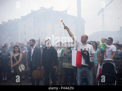 Commemoration of 71st anniversary of Warsaw Uprising 1944 (Poland Stock ...