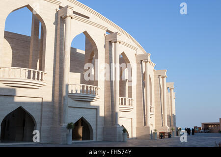 Outside the Amphitheater, katara cultural village, qatar Stock Photo