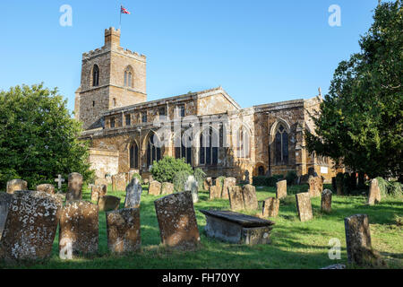 The Church of St Mary the Virgin, Cropredy, Oxfordshire, England Stock Photo