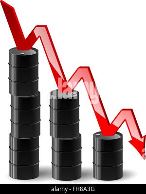 oil barrels and money symbol icon over white background, silhouette ...