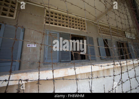 former S21 prison in Phnom Penh, Cambodia Stock Photo