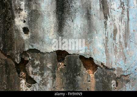 Decaying building for background texture Stock Photo