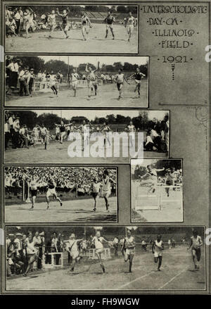 Illinois athletics (1922) Stock Photo