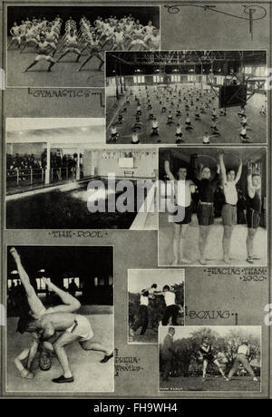 Illinois athletics (1922) Stock Photo