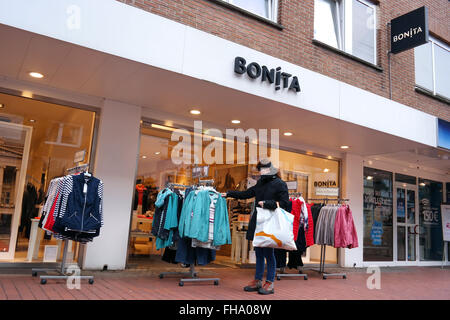 Retail store of the textile company Bonita in Kitzingen, Lower