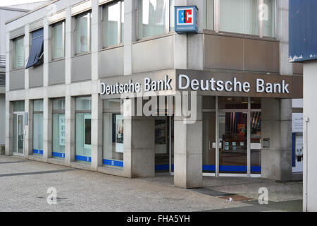 Branch of Deutsche Bank. Stock Photo