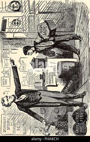 Lincoln in caricature (1903) Stock Photo